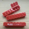 Venta caliente mercado americano con fecha semana letra braille caja de pastillas 7 días caja de pastillas braille 7 cuadrados caja de pastillas