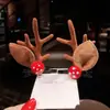 Pasador de Navidad diadema festiva pasador de asta de ciervo accesorios para el cabello de mujer para disfraz de Navidad