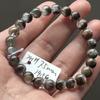Pulsera de Cristal Fantasma Verde Natural al por Mayor para Hombres y Mujeres Pulsera de Cristal Cornucopia Transportador Joyería de Moda Regalo