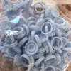Nuevo producto transfronterizo: Anillo de Copa para Pegamento de Extensiones de Pestañas, Bordado y Tatuaje, Copa con Forma de Flor, Anillo de Copa con Forma de Corazón, Copa de Material Color Flor