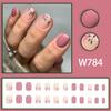 Comércio Exterior Ecologicamente Correto Flores Vintage e Feijão Areia em pó Peças de unhas Doce Menina Suave Flor Elegante Nicho Wear Armor