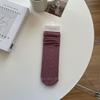 Meia de Caxemira Australiana Outono e Inverno Feminina Angorá Vermelho Estilo Japonês Coreano Aconchegante Quente Ins Vermelho Cibernético Meias de Lã