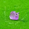 Nuevo producto transfronterizo: figuras luminosas de caracoles pequeños y lindas, accesorios decorativos DIY para paisajismo de jardines, adornos para paisajes en miniatura