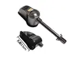 Conjunto Completo de Acessórios para Bateria: Acessórios para Ferragens de Bateria, Braçadeira Universal para Tom de Caixa, Ferragem de Tom de Bateria, Braçadeira de Parede para Surdo, Gancho de Pedal para Bumbo