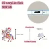 Plano 2D Venda Quente Transfronteiriça Plugue de Poeira para Celular de Acrílico Pingente Pingente de Gato Fofo Interface Oval Tipo-C