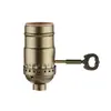 Cabeza de Llave de Fundición a Presión + Varilla de Cobre Extendida Bronce Bronce Antiguo Níquel Negro Níquel Fabricante de Origen Accesorios para Luminarias