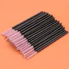 Herramienta de cepillo para pestañas rectas al por mayor de fábrica, rodillo para pestañas, brocha de maquillaje, varilla espiral desechable, varilla de cristal, peine para cejas