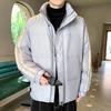 Chaqueta de plumas para hombre, de moda, para invierno de 2023, nueva, ligera, de marca de moda, gruesa y brillante, para hombre.
