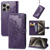 Venta al por mayor Adecuado para Apple 16E Funda para teléfono móvil Iphone17 Funda de cuero tipo libro para teléfono 14 Cuerda Tarjeta Funda anticaída