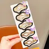 Grampo de Cabelo Nuvem para Crianças BB Clip Clip de Testa Acessório de Cabelo para Meninas, Ornamento de Cabelo para Fios Soltos, Presilha para Franja Lateral, Grampo Colorido