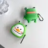 Adecuado para Cubierta Protectora de Auriculares Beisi BaseusWM02 M2S/E3 Dibujos Animados Silicona Wm01 Cubierta Protectora Bluetooth Inalámbrica