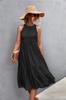 Ropa de mujer europea y americana 2022 primavera y verano nuevo eBay Amazon venta caliente popular holgado casual halter vestido de costura