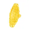 Anillo de oro de imitación simulación oro oro 24k oro Vietnam oro anillo de oro para mujer por mucho tiempo no se desvanece anillo de moda exagerado