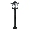 Luz Solar Externa Super Brilhante Luz para Gramado de Casa led Nova Luz de Rua do Campo Luz de Jardim Impermeável Cabeça de Coluna Parede