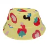 Sombrero de pescador para niños transfronterizo verano nuevo sombrero para el sol sombrero con estampado de dibujos animados sombrero para el sol para bebé venta al por mayor T492
