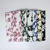 Tela con estampado de rayas onduladas Estampado floral grande Vestido camisa Vestido Tela Qipao Moderno estampado floral multicolor nuevo