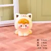 Coleção de Figuras de Cachorro Aveludadas, Caixa de Presente com Figura Cartoon Fofa, Pequenos Enfeites de Resina, Acessórios de Carro DIY