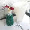 Navidad Árbol de Navidad Campana de Navidad molde de silicona de azúcar DIY chocolate gota de pegamento aromaterapia molde de yeso vela