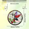 Decorações de Janela Coloridas Vibrantes Dança da Borboleta de Primavera Nova Transfronteiriça Filme Acrílico Colorido 2D Decorações de Varanda Adereços
