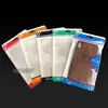 Bolsa transparente universal para embalagem de capa de celular Apple 6, bolsa plástica com fecho zip para capa de celular de 5,5 polegadas