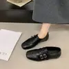 Sapatos rasos de couro estilo britânico para mulheres, nova coleção outono 2026, sapatilhas Mary Jane incrivelmente estilosas e populares, perfeitos para o trabalho e uso casual