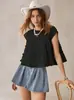 Ropa de Mujer Transfronteriza Europea y Americana 2026 Estación Independiente de Amazon Verano Nuevo Algodón Holgado Empalmado Camisa Estilo Baby Doll