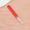 Abridor de costura de plástico colorido, tamanho grande, ferramenta de costura, removedor de linha, para uso doméstico, ponto cruz e corte de fios