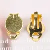 Componentes Hechos a Mano para Pendientes y Accesorios para el Cabello: Ganchos para Orejas, Clips para Orejas, Bases de Flor, Cadenas, Broches de Langosta, Pines en Forma de 9 y T Kit de Materiales