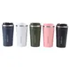 Acero inoxidable 304 taza de café al por mayor taza para coche moda taza de café al vacío moderna simple oficina taza térmica