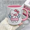 Taza Nicho Hello Kitty Cerámica Taza para Leche Agua Linda Taza para Desayuno Taza para Café Mejor Amigo Taza para Pareja Dibujos Animados