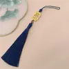 Guanshan Yue Producto Nuevo Marca Buda Tailandés Colgante de Borla Estilo Chino Espiga Joyería para Coche Linterna Marcador de Libros Accesorios para Ropa