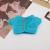 Ropa para muñeca de 10 cm, camiseta de manga corta, chaleco para muñeca, colección de atuendos para muñeca Labubu de 17 cm
