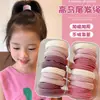Goma para el pelo azul sal marina de verano para niños, Cuerda elástica alta para coleta, Accesorio simple y elegante para coleta alta