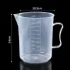 Taza medidora graduada de plástico de alta calidad Capacidad mililitros Taza para soluciones 250ml 500ml 1000ml Herramientas de repostería