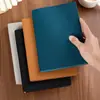 Cuaderno A5 con textura Personalizable Logo Imprimible Evento Corporativo Negocios Borde de Spray de Cuero Bloc de Notas Rayado B5