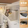 Prateleira de armazenamento de parede para quarto de dormitório estudantil, solução de armazenamento de parede sem furos, cesto de pendurar para banheiro