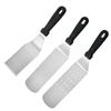 Pala para freír bistecs de acero inoxidable pala de cocina japonesa pala para freír bistecs pala para hamburguesas teppanyaki barbacoa fábrica en stock transfronteriza