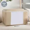 Saco de Armazenamento de Roupas Transfronteiriço Saco de Embalagem para Mudança Saco de Armazenamento para Guarda-Roupa e Colchão Caixa de Armazenamento Visual à Prova de Poeira e Umidade Grande
