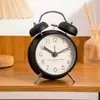 Reloj digital de 4 pulgadas con alarma inteligente para estudiantes, reloj despertador de escritorio con decoración de metal, reloj despertador pequeño, suministro directo de fábrica