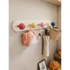Gancho de Dopamina para Puerta Trasera con Ventosa Fuerte Capacidad de Carga Perchero para Ropa Recibidor Puerta de Dormitorio Dibujo Animado Creativo Perchero para Ropa Sombrero Bolso