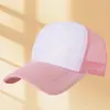 Gorra de Malla tipo Trucker para Combinación de Colores Transfronteriza, Malla Esponjosa, Logo Personalizado, Visera Solar de Verano para Exteriores, Impresión de Gorra de Béisbol