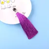 Fecho Lagosta Borla Franja Longa 14CM Penduricalho de Carro Penduricalho de Bolsa Nó Chinês Joias DIY Borla de Pedras Preciosas Joias