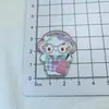Acessórios de Acrílico Gatinho Kitty Desenho Fofo Avental Porta-Pó Óculos Presilhas de Cabelo para DIY Acessórios de Cabelo Fivelas de Sapato Materiais de Decoração