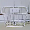 Cesta de bicicleta de metal engrosada para niños cesta de bicicleta de montaña para niños cesta delantera para bicicleta cesta de bicicleta de hierro
