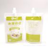 Los fabricantes pueden personalizar Bolsas tipo stand-up con boquilla de 200 ml al por mayor, Bolsas de papel de aluminio para Acompañamiento de Frutas, Yogur, Leche para Reenvasado