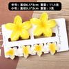Grampo de Cabelo Flor de Frangipani para Mulheres, Novo Presilha de Flor, Acessório de Cabeça Elegante, Tendência de Moda de Alto Padrão, Acessório de Cabelo