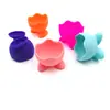 Silicone pó Puff Drying Rack beleza maquiagem armazenamento rack de silicone ovo base base pó Puff Water Drop Holder