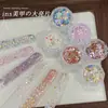 Lentejuelas Iridescentes Japonesas y Coreanas Ópalo Aurora Polvo de Diamante Triturado Mezcla Irregular de Escamas Finas de Purpurina Accesorios para Uñas al por Mayor