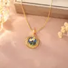 Pintura a Óleo Vintage Colar de Pérolas Naturais de Água Doce Floral 2025 Estilo Palácio de Luxo de Alta Qualidade Colar Jardim Monet