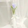 Flor Artificial Palo Retorcido Tulipán Ramo Producto Terminado Gratis Regalo de Fiesta Individual Regalo